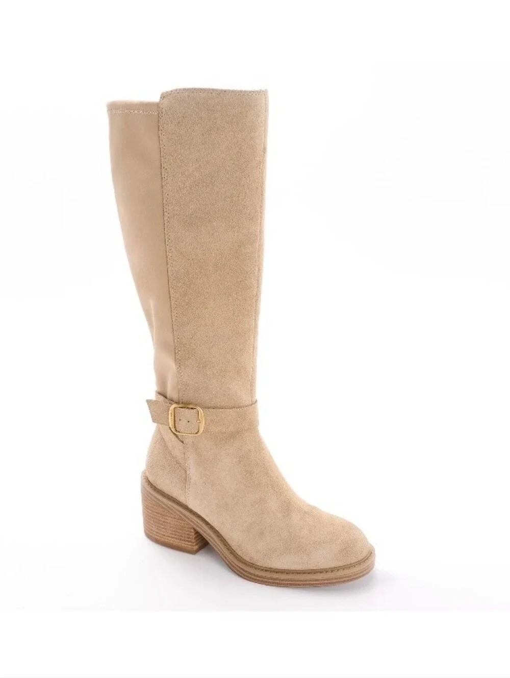 NWT Vince Camuto Leather Suede Medium Shaft Tall Boots - Vianah